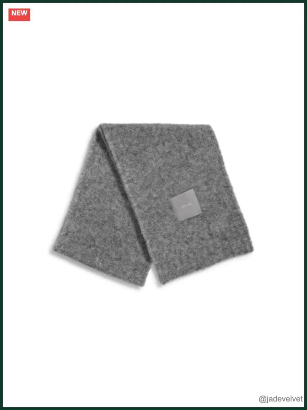 Soft Boucle Knit Winter Scarf